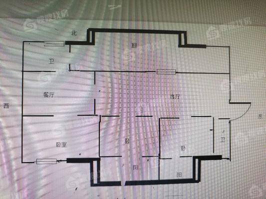  幸福小区（人寿宿舍）3室2厅1卫130㎡