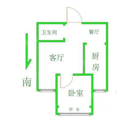 滦阳御园1室1厅1卫53㎡