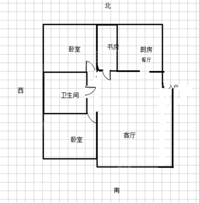 天力住宅楼3室2厅1卫148㎡