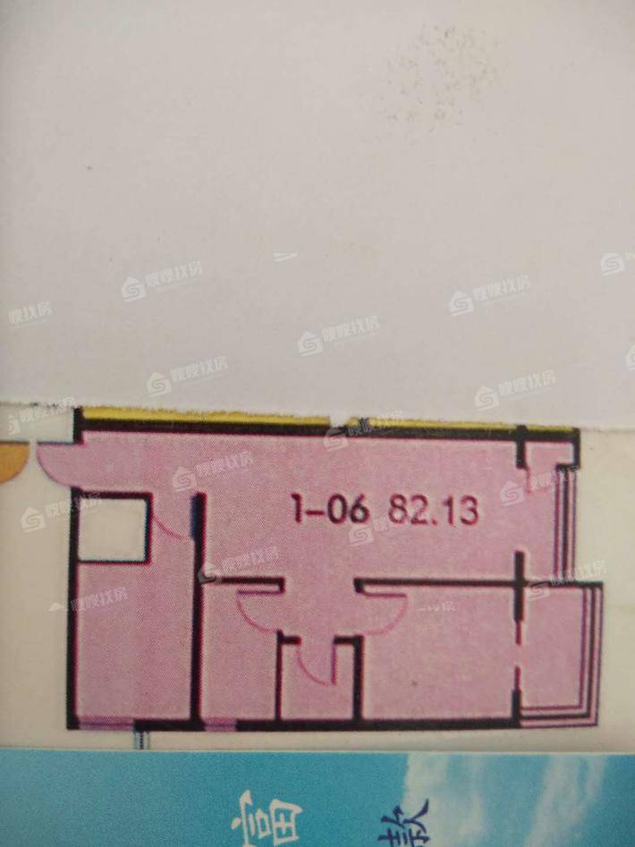 龙洲新城2室2厅1卫83㎡