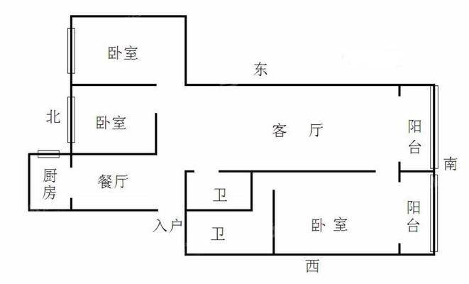 帝景园大厦4室2厅2卫174㎡