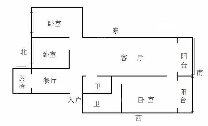 帝景园大厦4室2厅2卫174㎡