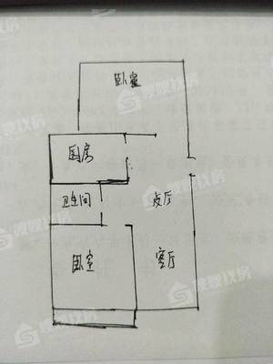 龙泉花园（东区）2室2厅1卫105㎡