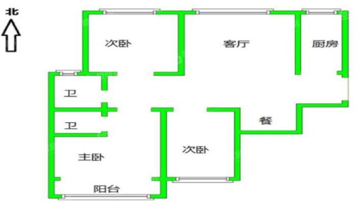 凤凰城（C区）3室2厅2卫135㎡