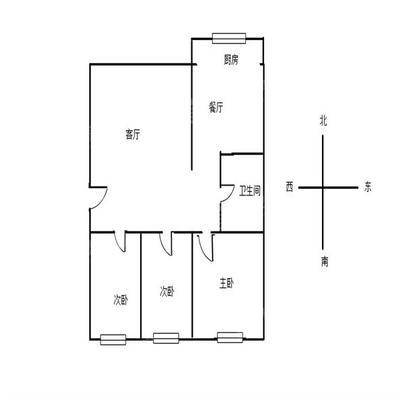 干休所宿舍（曙光街颐和家园东侧）3室2厅1卫120㎡