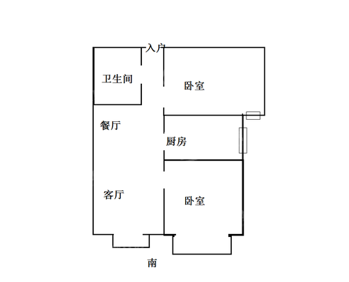 万和城国际广场B区12室2厅1卫90㎡