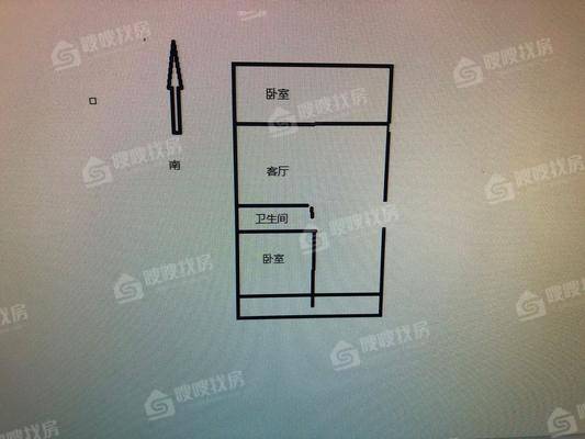 富家花园2室1厅1卫58㎡