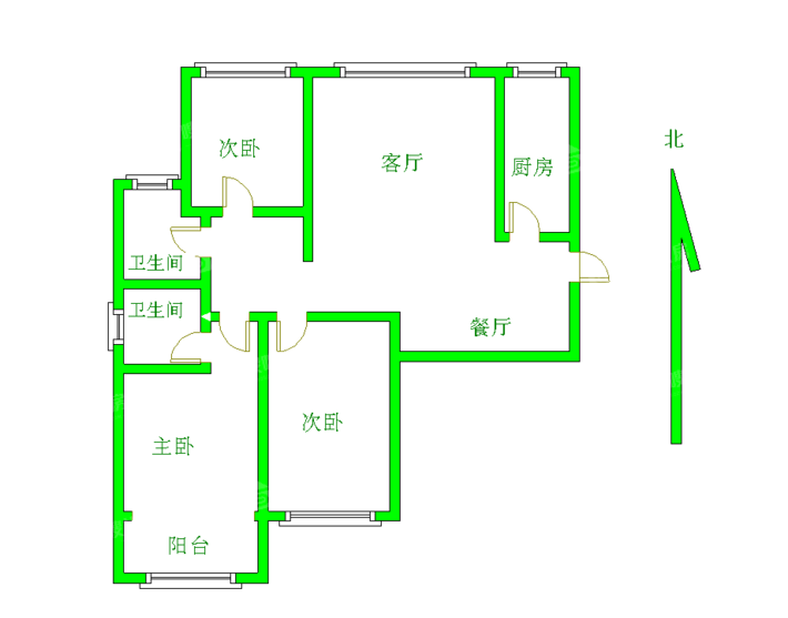 凤凰城（C区）3室2厅2卫135㎡