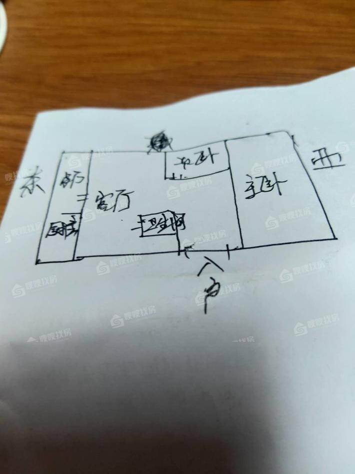 大佟沟小区2室1厅1卫58㎡