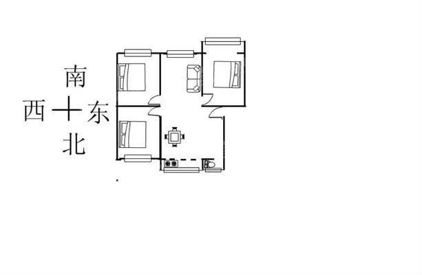 金秋家园3室2厅1卫119㎡