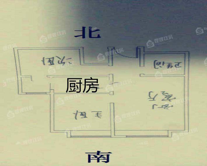 宏宇城（B区）2室2厅1卫86㎡