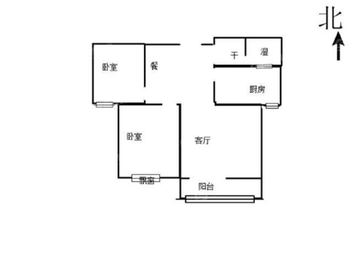 榕城世家2室2厅1卫100㎡