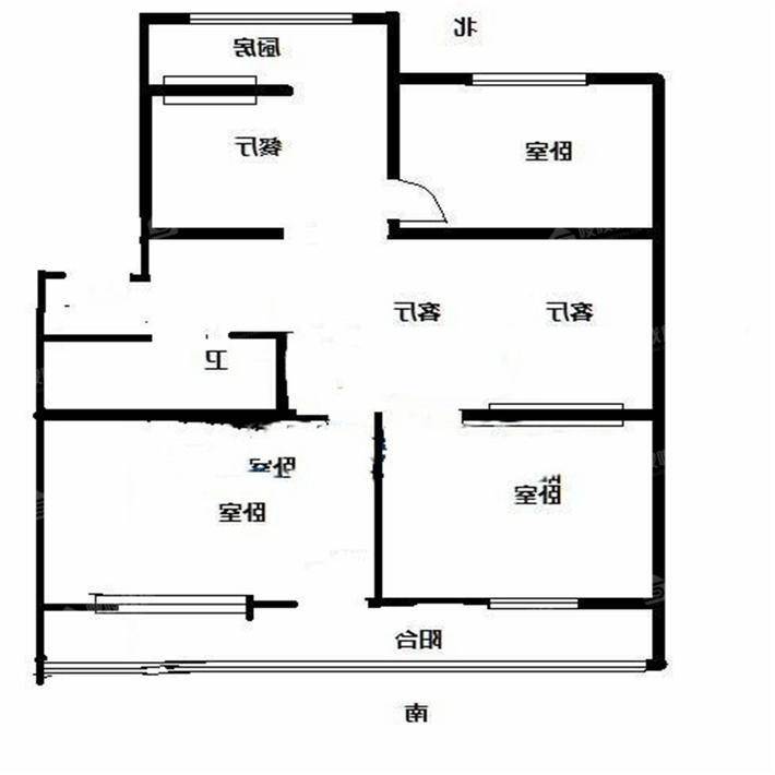 县社家属楼（沧县供销社家属楼）3室2厅2卫112㎡