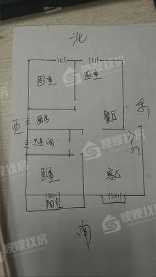 东泰花园3室2厅1卫102㎡