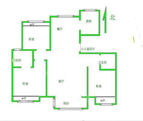 颐和庄园（三期B区）3室2厅2卫139㎡