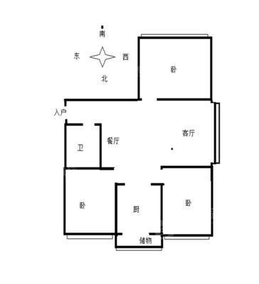 万华小区D区3室2厅2卫98㎡