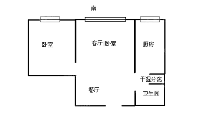 新泰家园2室1厅1卫72㎡