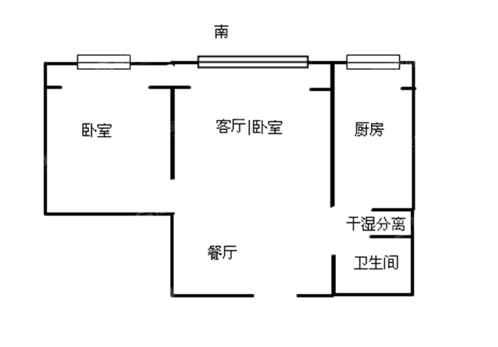 新泰家园2室1厅1卫72㎡