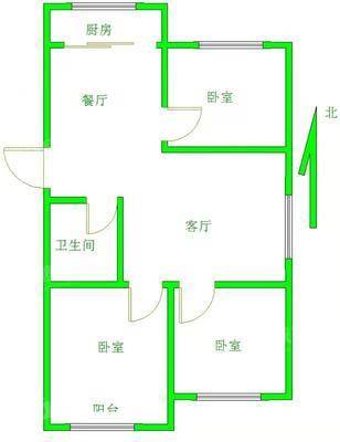 武阳（花园）小区3室1厅1卫112㎡