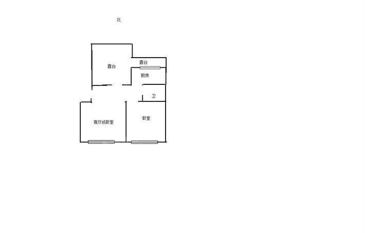 幞园新村2室1厅1卫61㎡