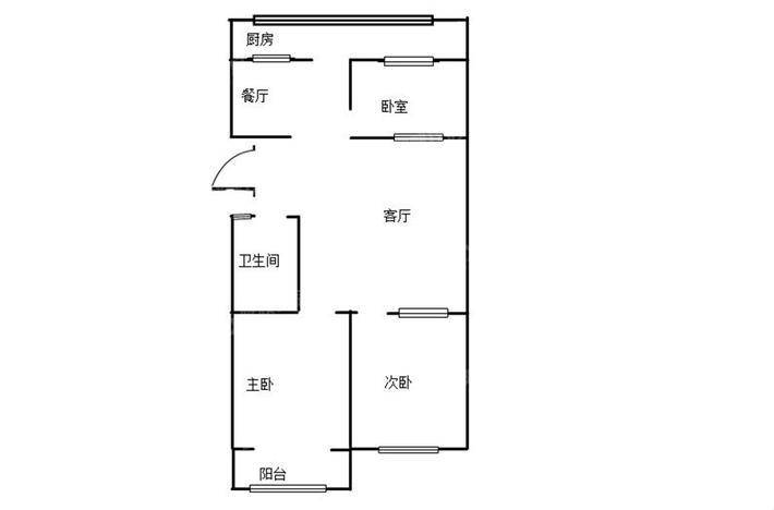 富苑小区3室2厅1卫96㎡