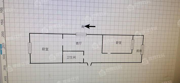 运建小区2室1厅1卫70㎡