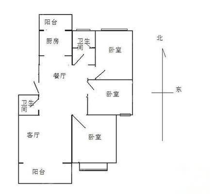 雅清小区3室2厅2卫122㎡