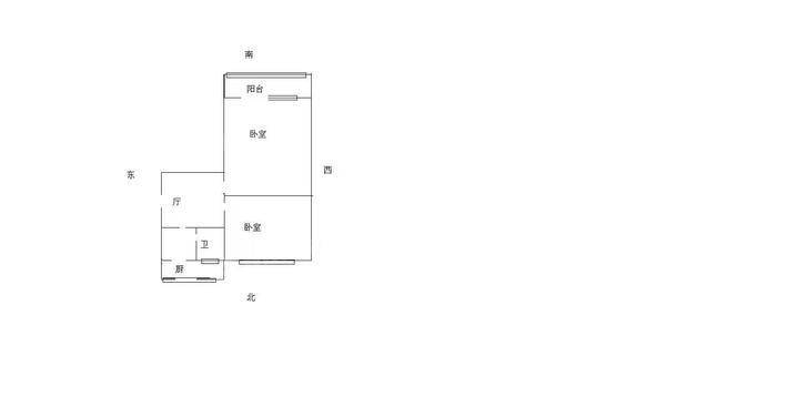 （九中前街）工商银行宿舍2室2厅1卫54㎡