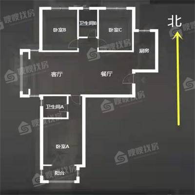 雍雅锦江3室2厅2卫121㎡