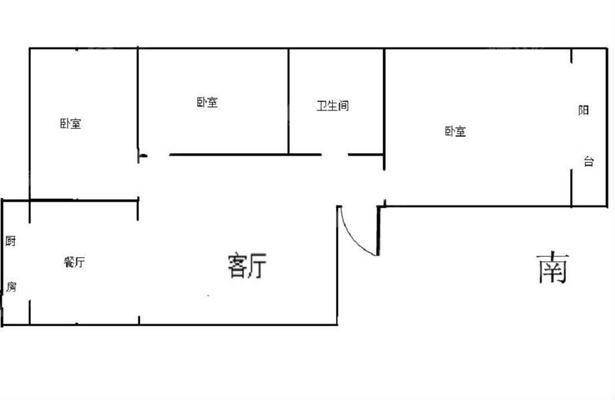 喀喇河屯（组团）2室1厅1卫71㎡