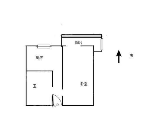 鑫顺家园一期1室1厅1卫43㎡