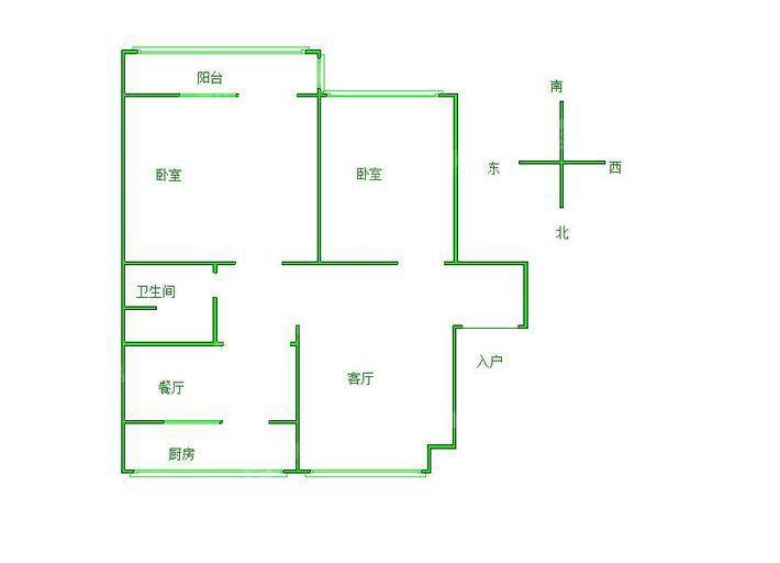 锦绣家园2室2厅1卫93㎡