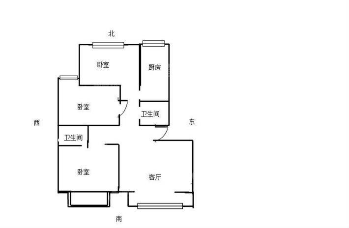 万和城国际广场C区23室2厅2卫124㎡