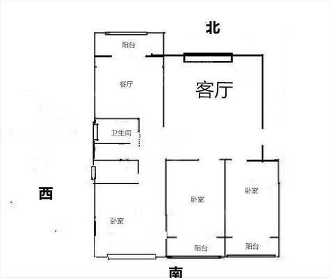 佳和小区3室2厅2卫127㎡