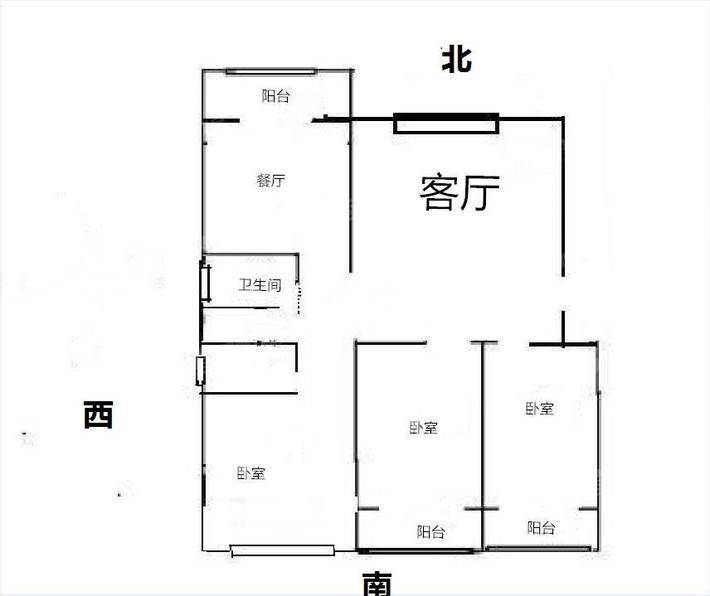 佳和小区3室2厅2卫127㎡