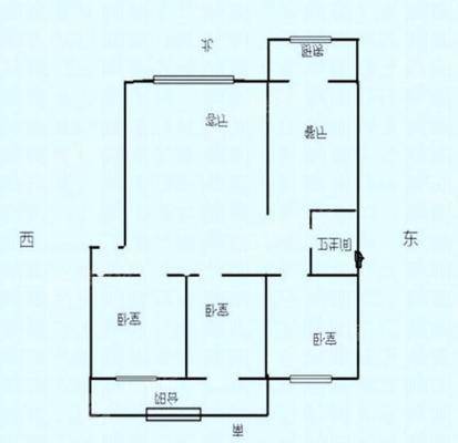 欣欣家园3室2厅1卫118㎡