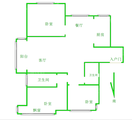 荣盛香堤荣府3室2厅2卫118㎡