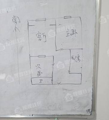 北郡小区（E区）2室1厅1卫71㎡