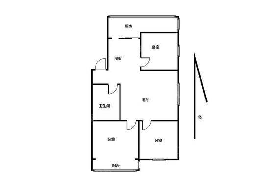 北兴隆小区东区3室2厅1卫118㎡