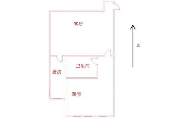 文轩茗园1室1厅1卫44㎡