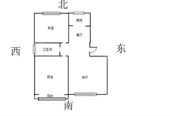 晨曦花园2室2厅1卫94㎡