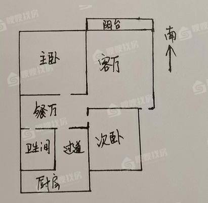 炼油厂第二生活区2室2厅1卫93㎡