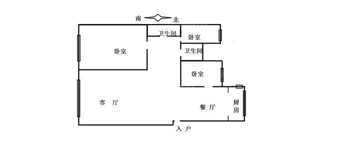 银领家园3室2厅2卫131㎡