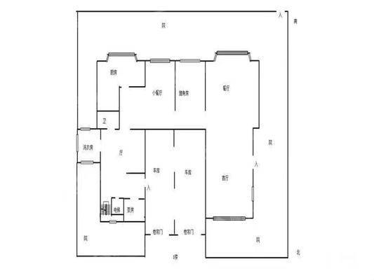 万豪庄园紫御华府别墅5室3厅7卫830㎡