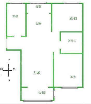 宏宇城（C区）3室2厅1卫117㎡