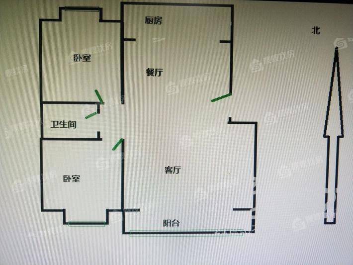 炼油厂第二生活区2室2厅1卫111㎡