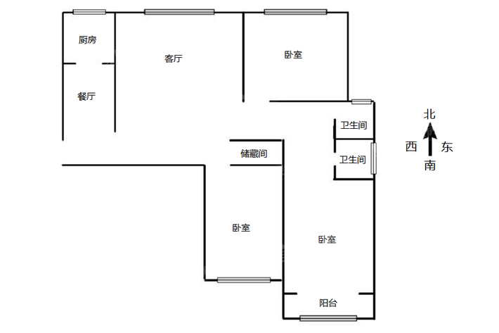 凤凰城（A区）3室2厅2卫135㎡