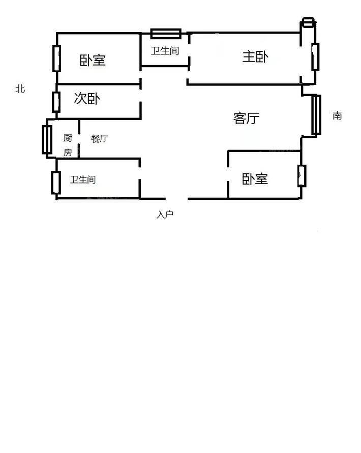 锦绣城（六区）4室2厅2卫155㎡