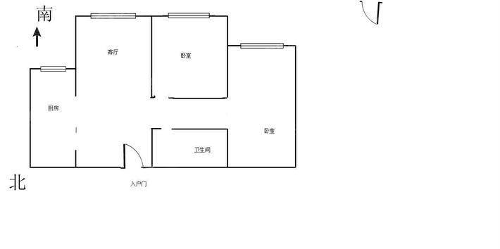 北欧会龙山庄1-172室2厅1卫94㎡