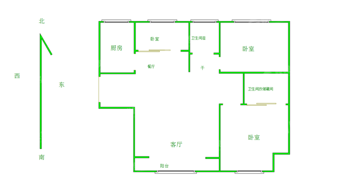 沧兴一品3室2厅2卫110㎡